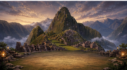 Machu Picchu world Mahjong destination